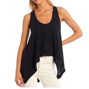 Free People Flowy Tank size XS color Black